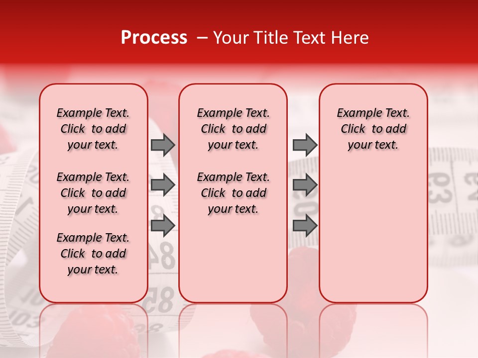 Number Background Vitality PowerPoint Template
