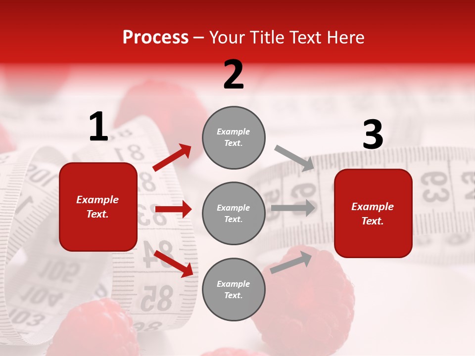 Number Background Vitality PowerPoint Template