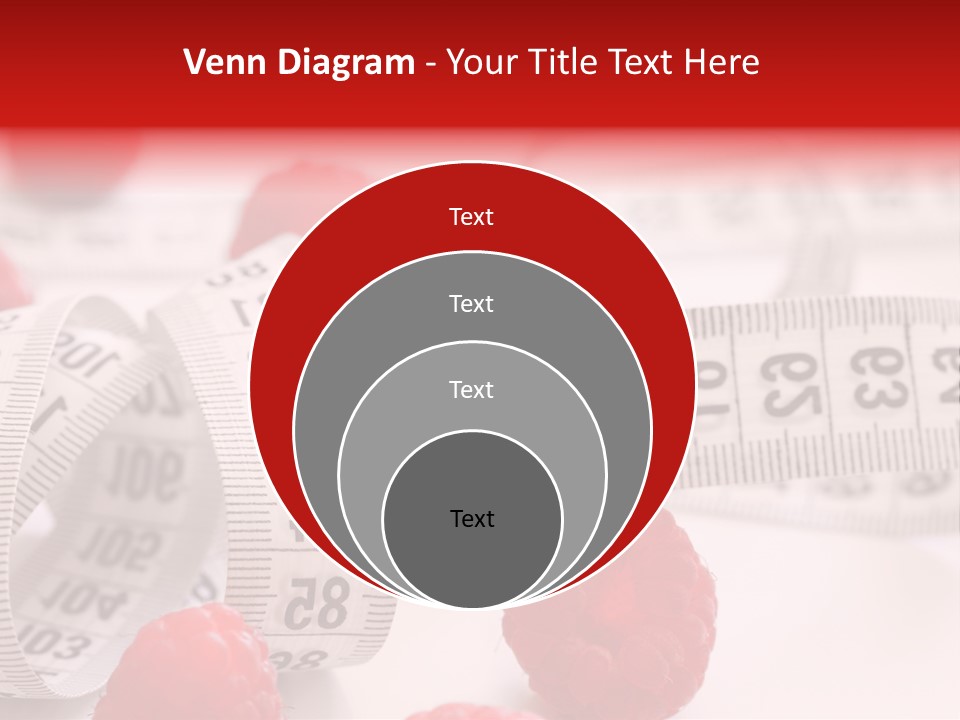 Number Background Vitality PowerPoint Template