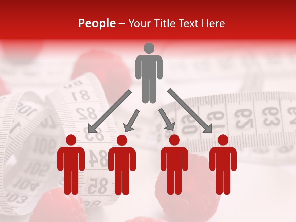 Number Background Vitality PowerPoint Template