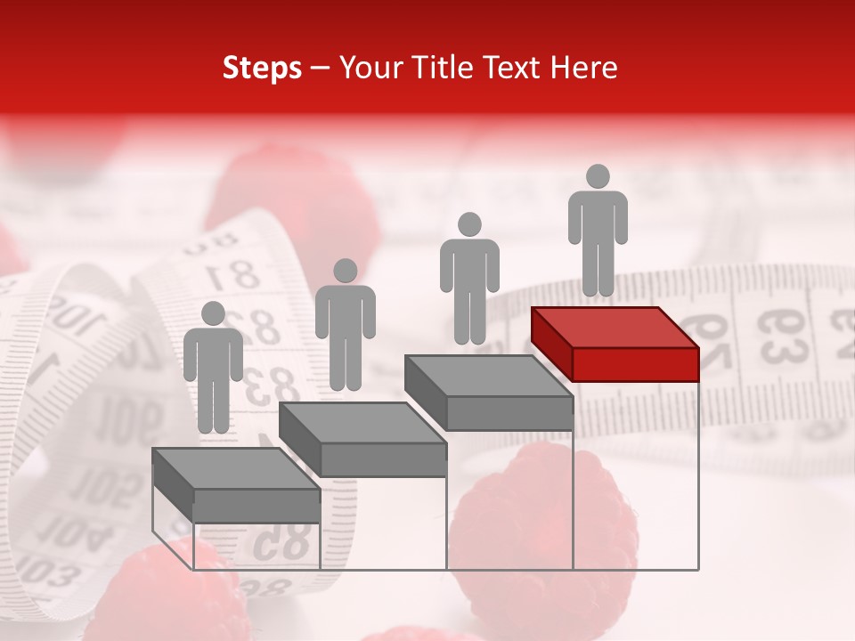 Number Background Vitality PowerPoint Template