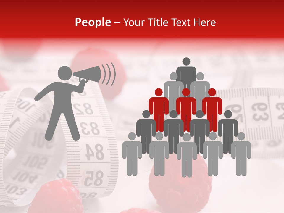 Number Background Vitality PowerPoint Template