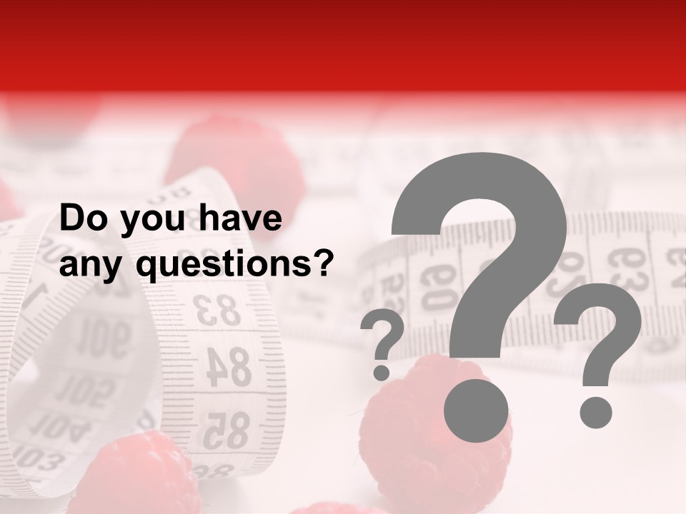 Number Background Vitality PowerPoint Template