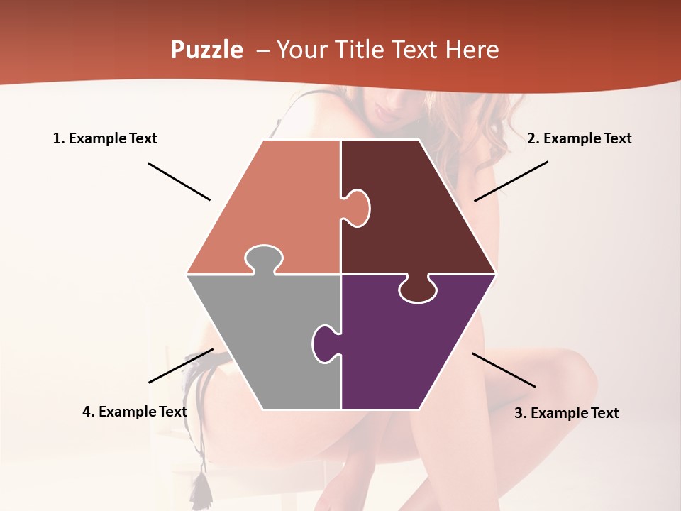 Apparel Shot Lace PowerPoint Template