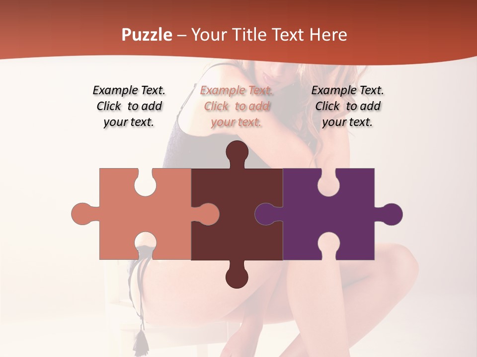 Apparel Shot Lace PowerPoint Template