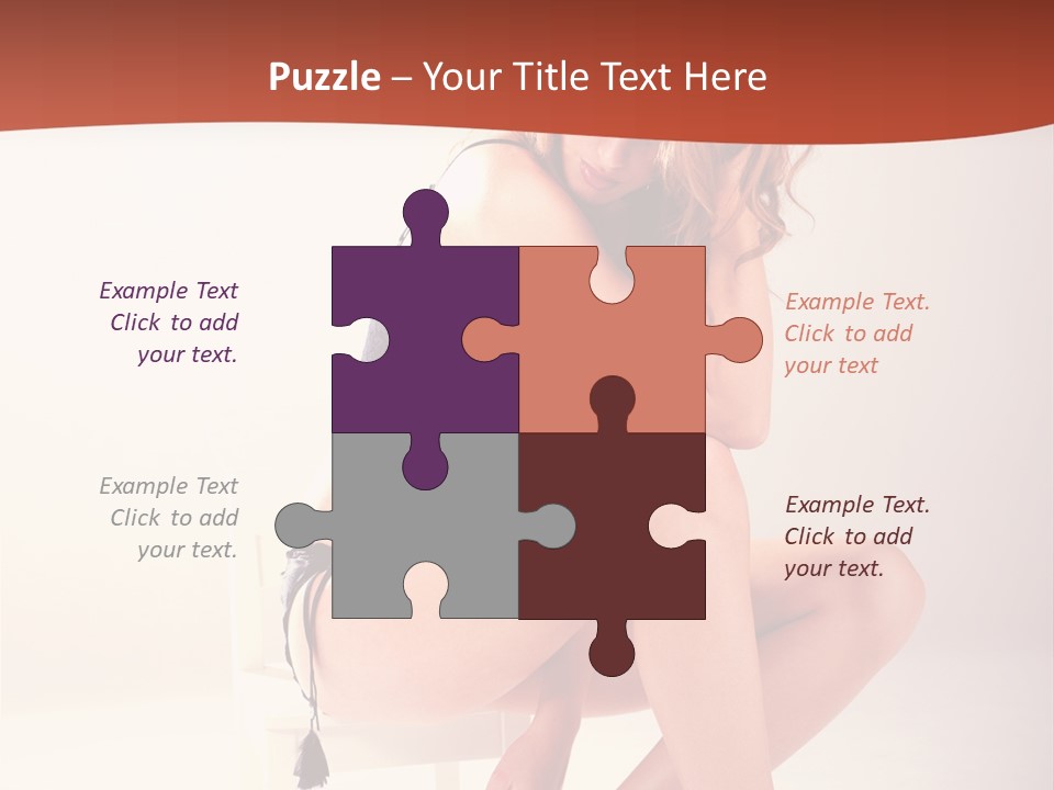 Apparel Shot Lace PowerPoint Template