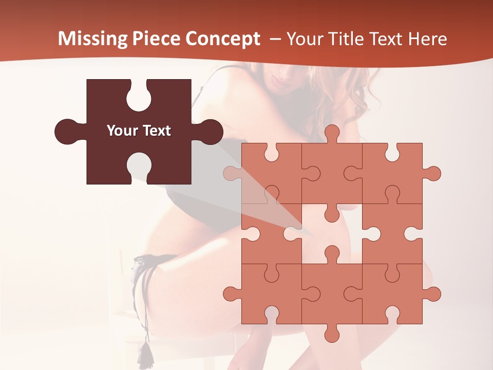 Apparel Shot Lace PowerPoint Template