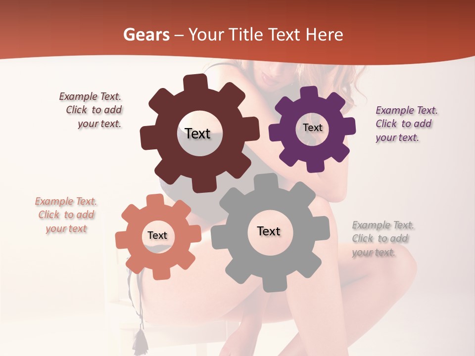 Apparel Shot Lace PowerPoint Template