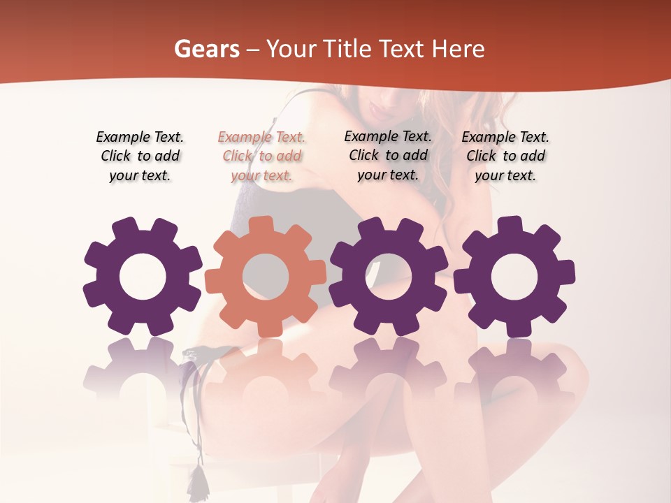 Apparel Shot Lace PowerPoint Template