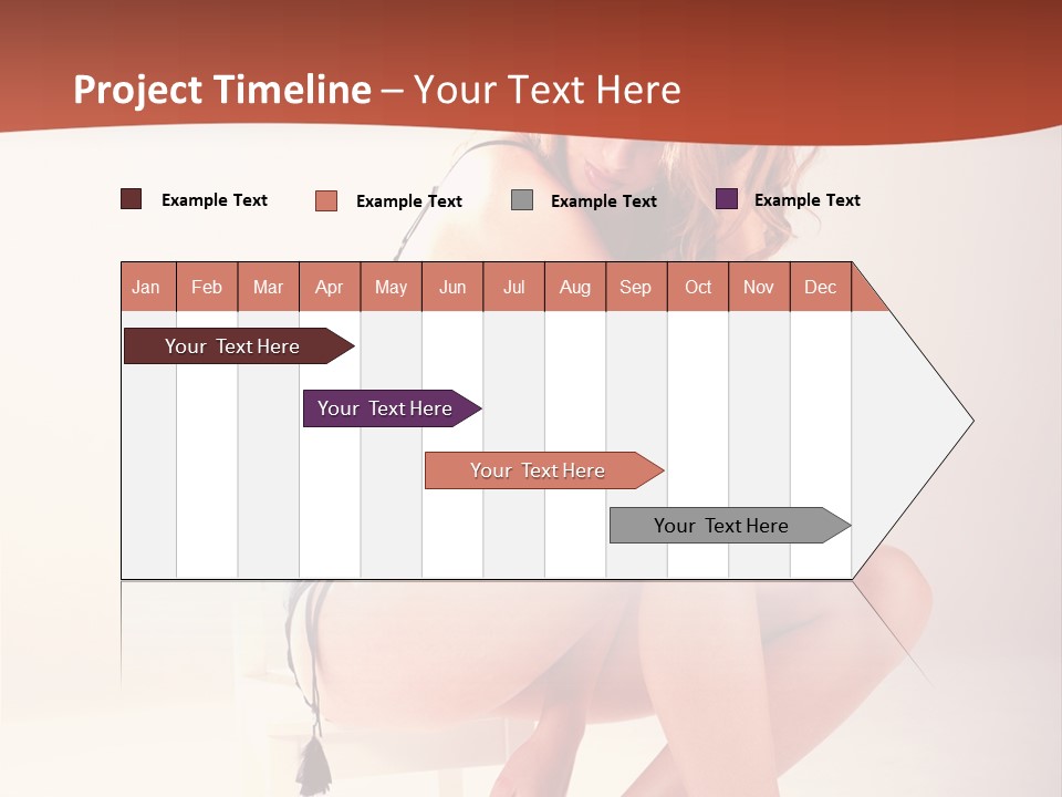 Apparel Shot Lace PowerPoint Template