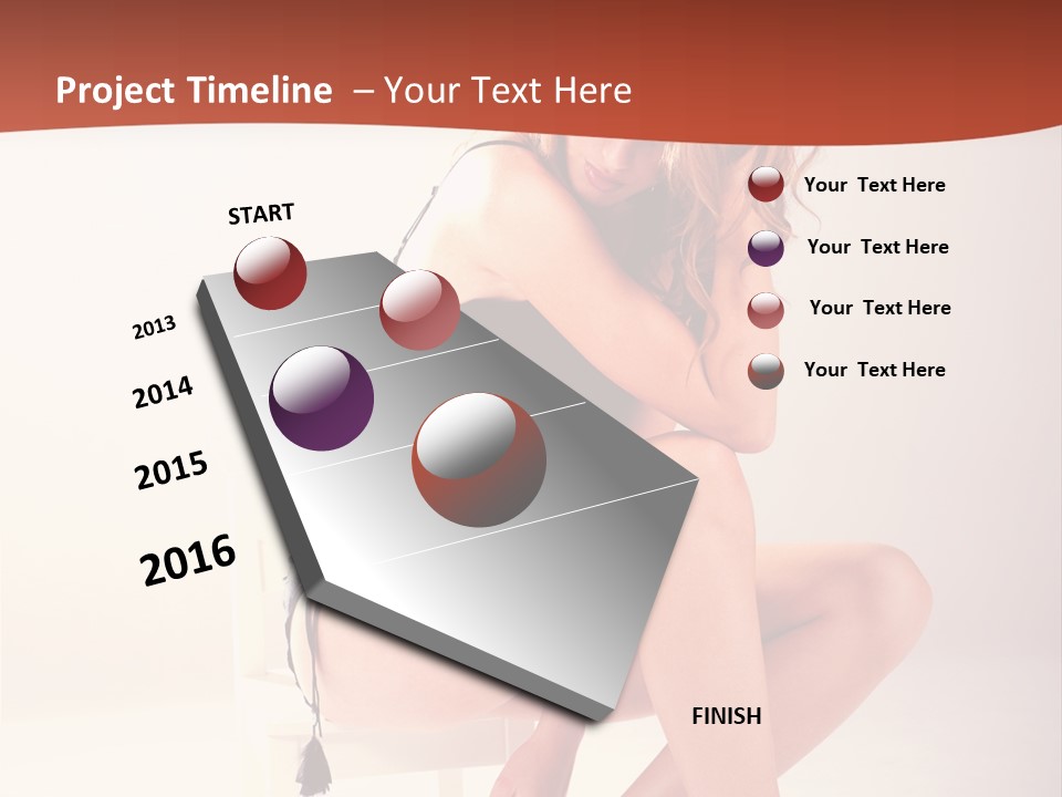 Apparel Shot Lace PowerPoint Template