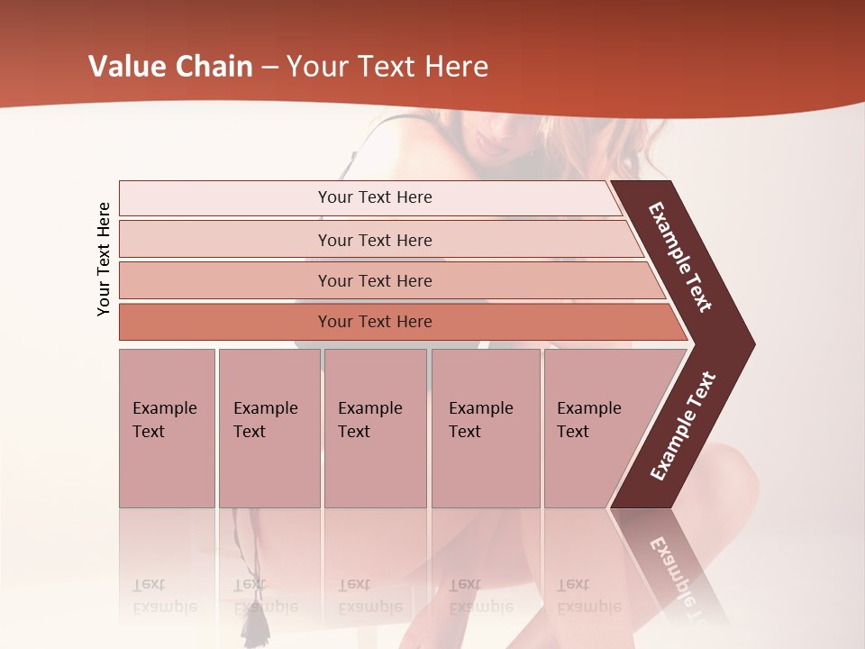 Apparel Shot Lace PowerPoint Template