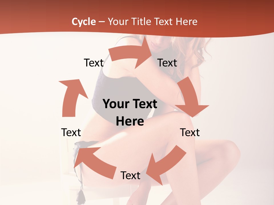 Apparel Shot Lace PowerPoint Template