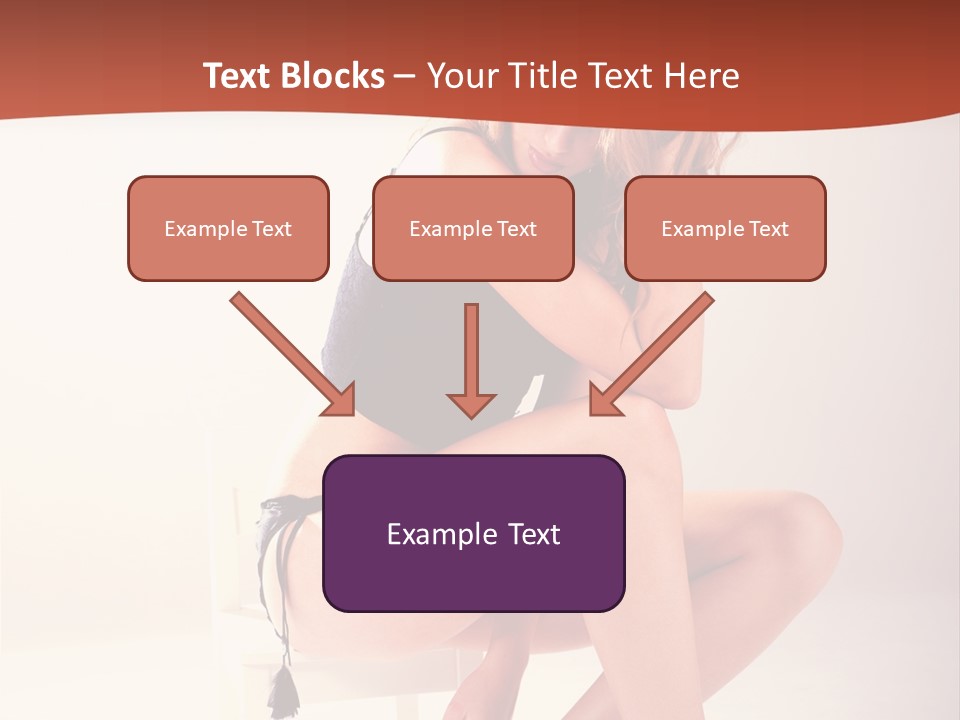 Apparel Shot Lace PowerPoint Template