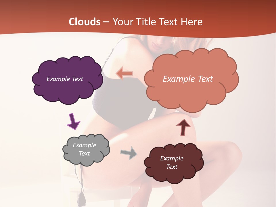 Apparel Shot Lace PowerPoint Template