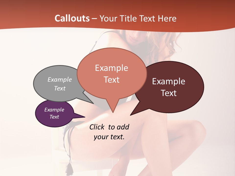 Apparel Shot Lace PowerPoint Template