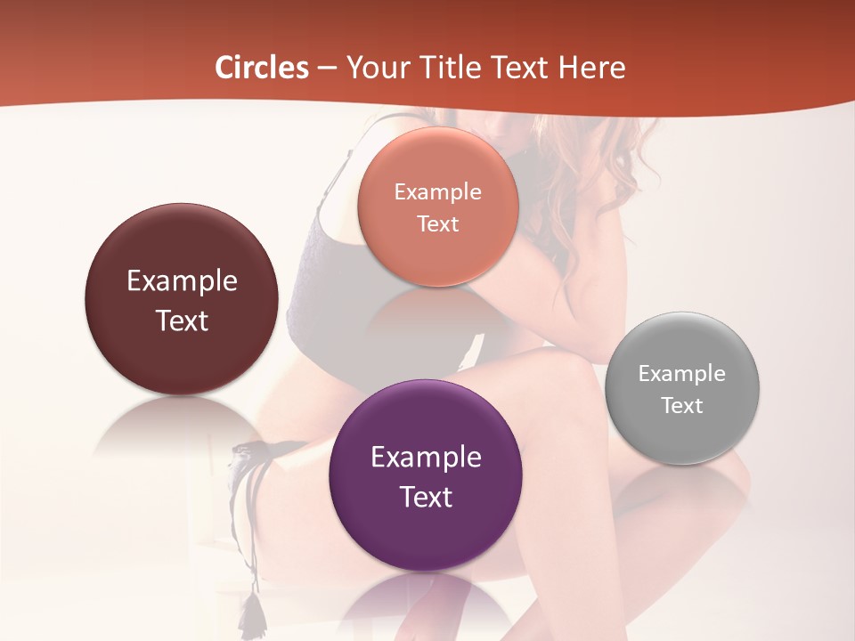 Apparel Shot Lace PowerPoint Template