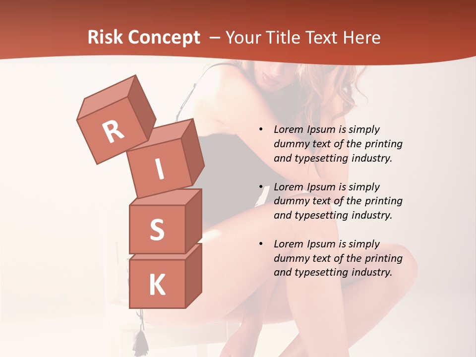 Apparel Shot Lace PowerPoint Template