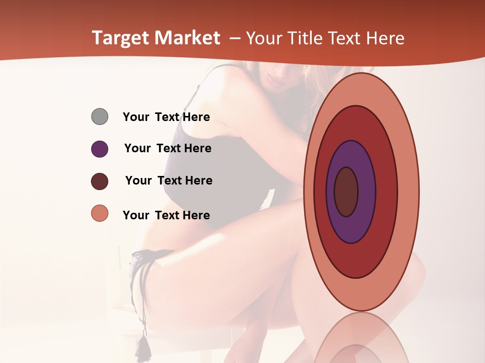 Apparel Shot Lace PowerPoint Template