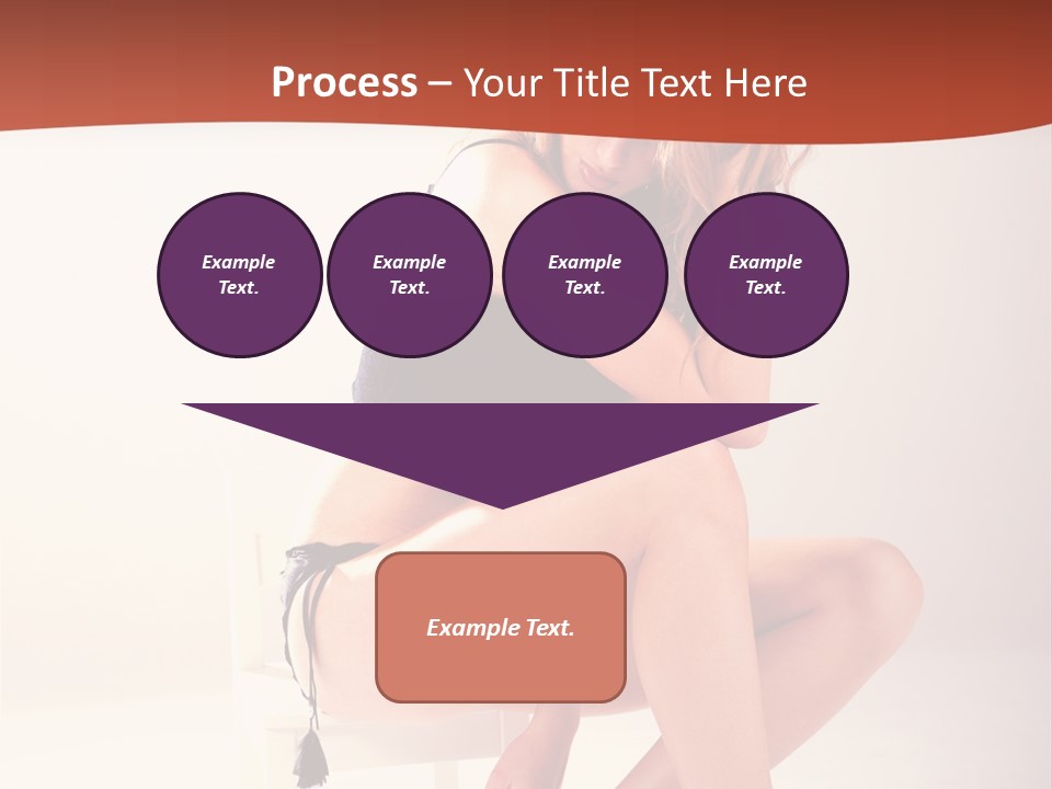 Apparel Shot Lace PowerPoint Template