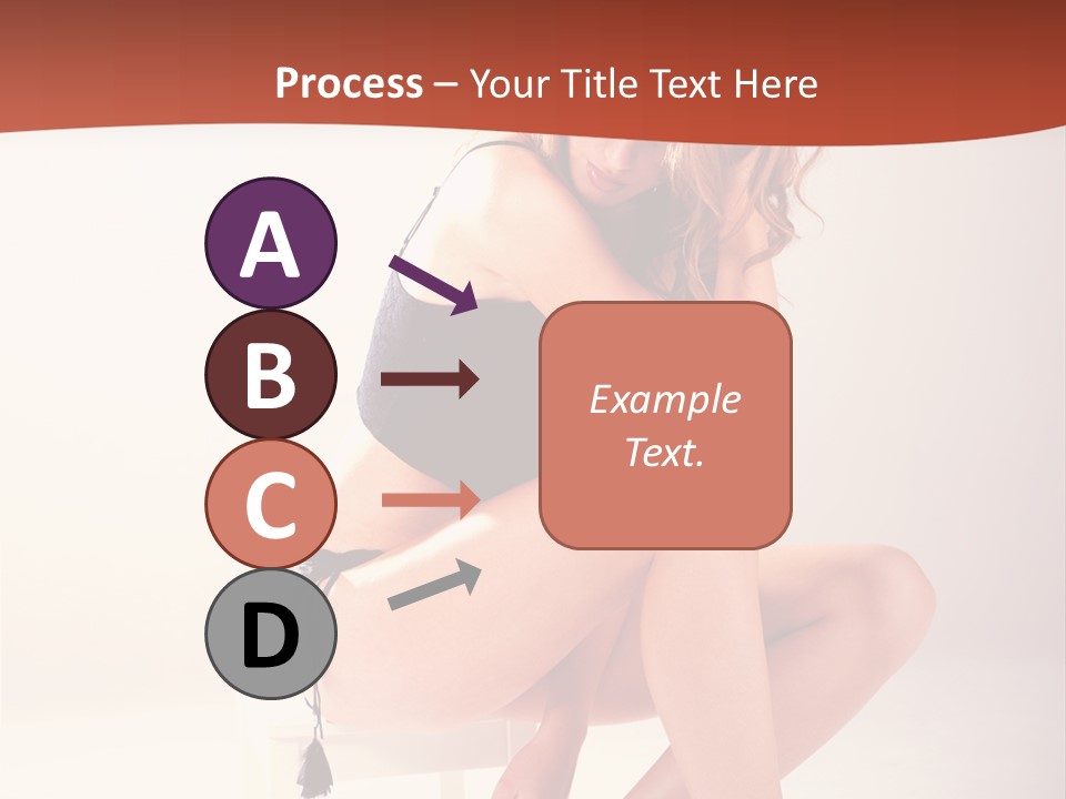 Apparel Shot Lace PowerPoint Template