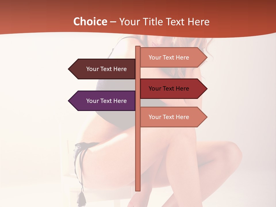 Apparel Shot Lace PowerPoint Template