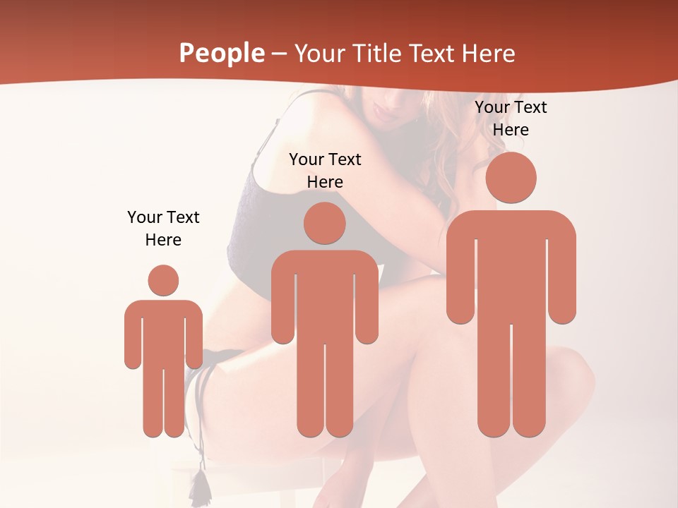 Apparel Shot Lace PowerPoint Template