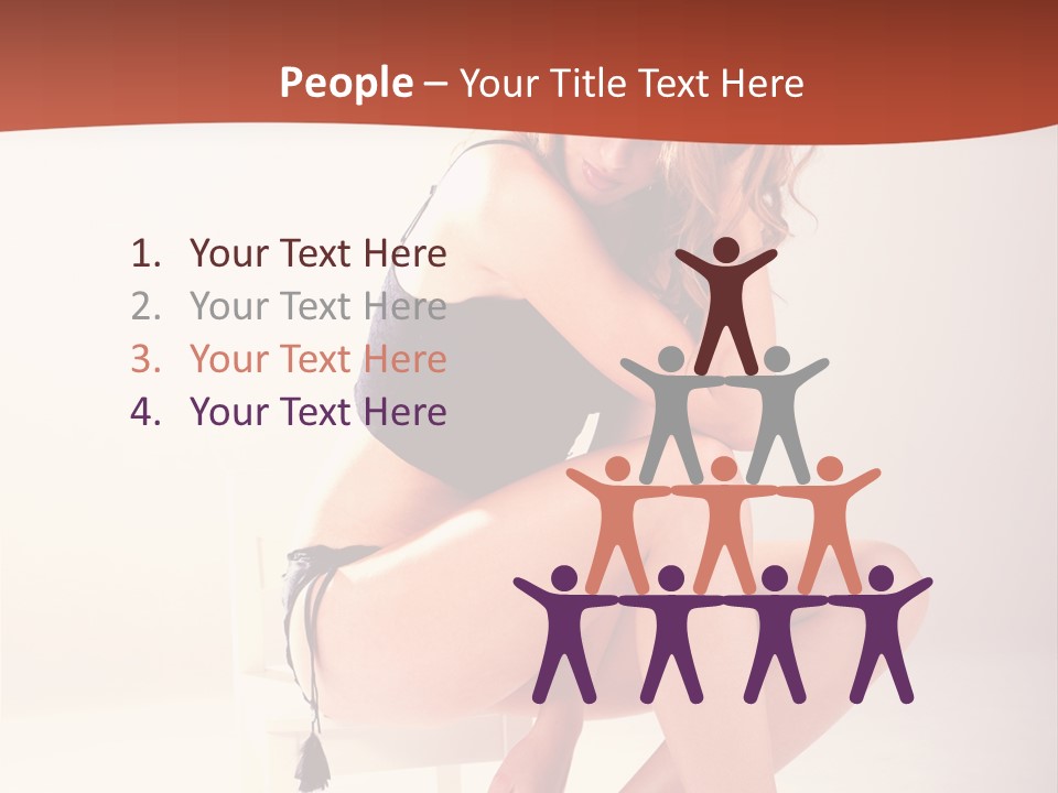 Apparel Shot Lace PowerPoint Template