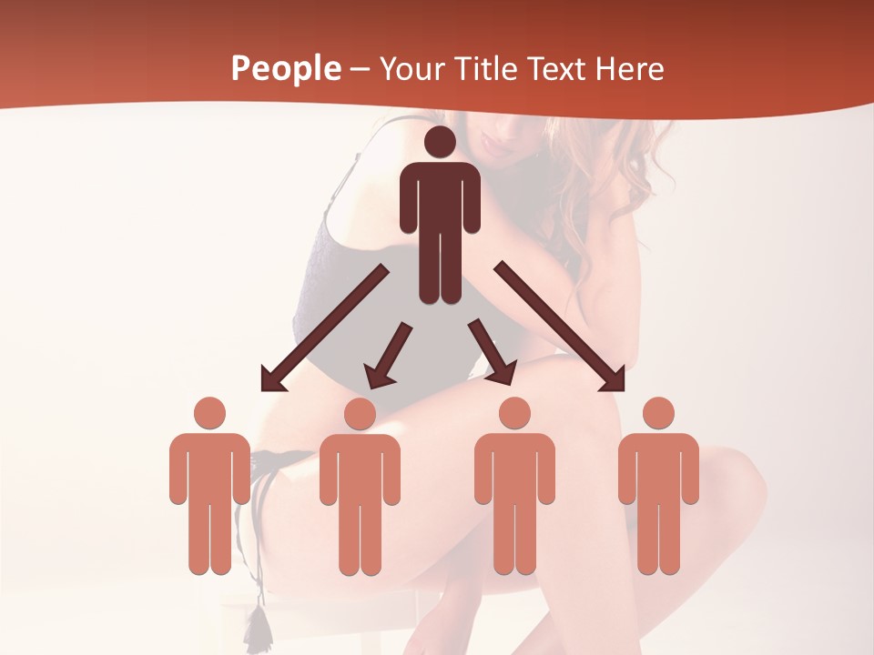 Apparel Shot Lace PowerPoint Template