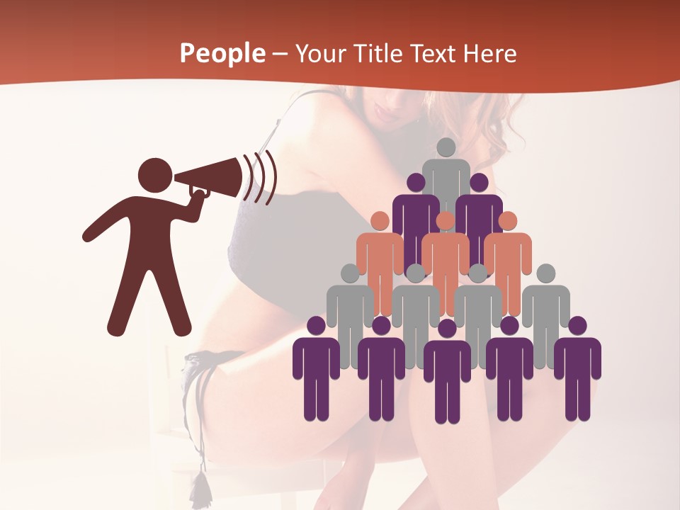 Apparel Shot Lace PowerPoint Template