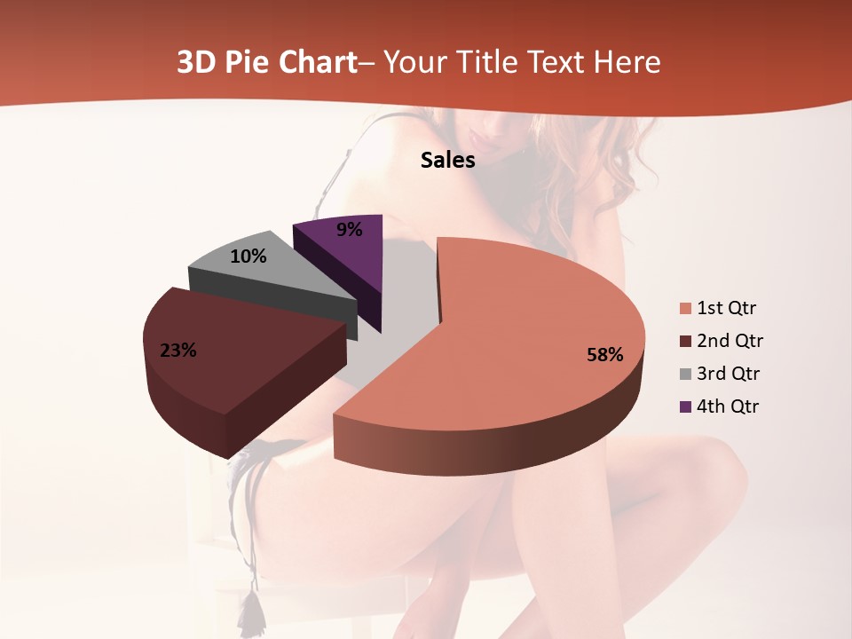 Apparel Shot Lace PowerPoint Template