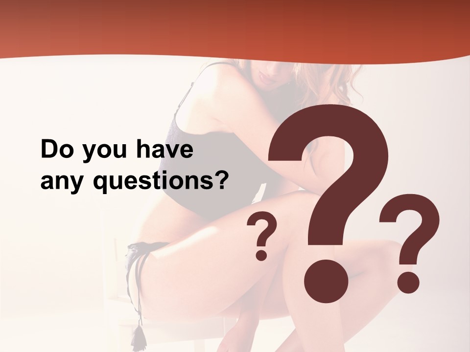 Apparel Shot Lace PowerPoint Template