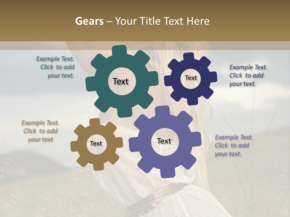 Di Cu Ion Happy Humor PowerPoint Template