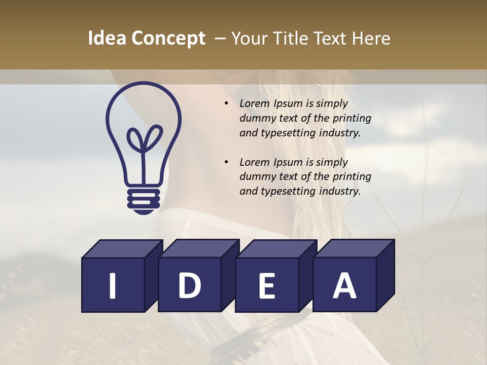 Di Cu Ion Happy Humor PowerPoint Template