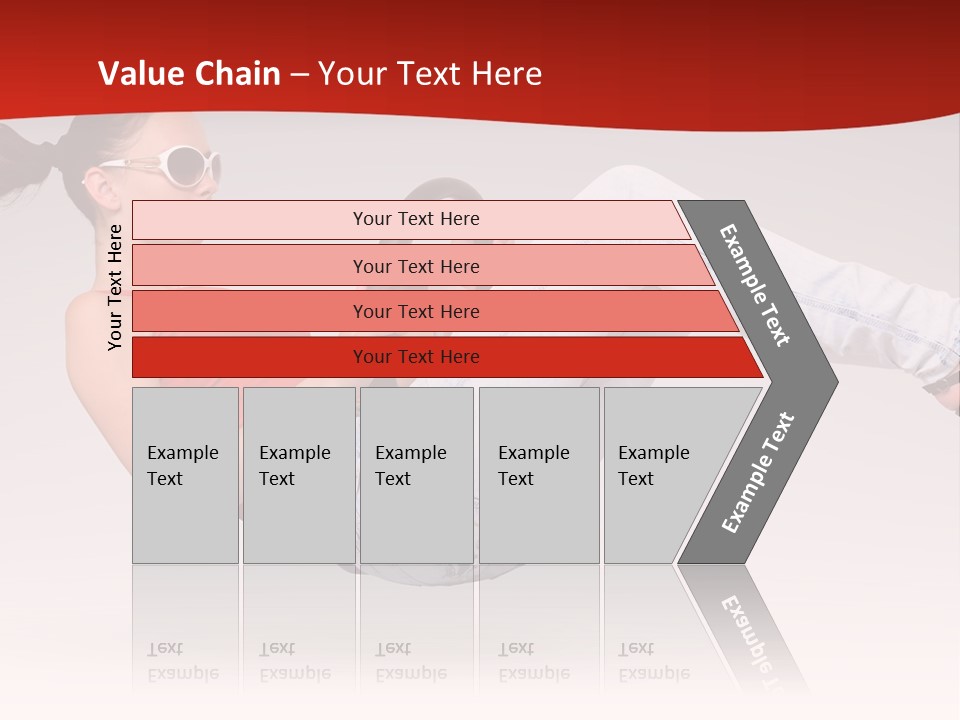 Teenager Humor Glasses PowerPoint Template