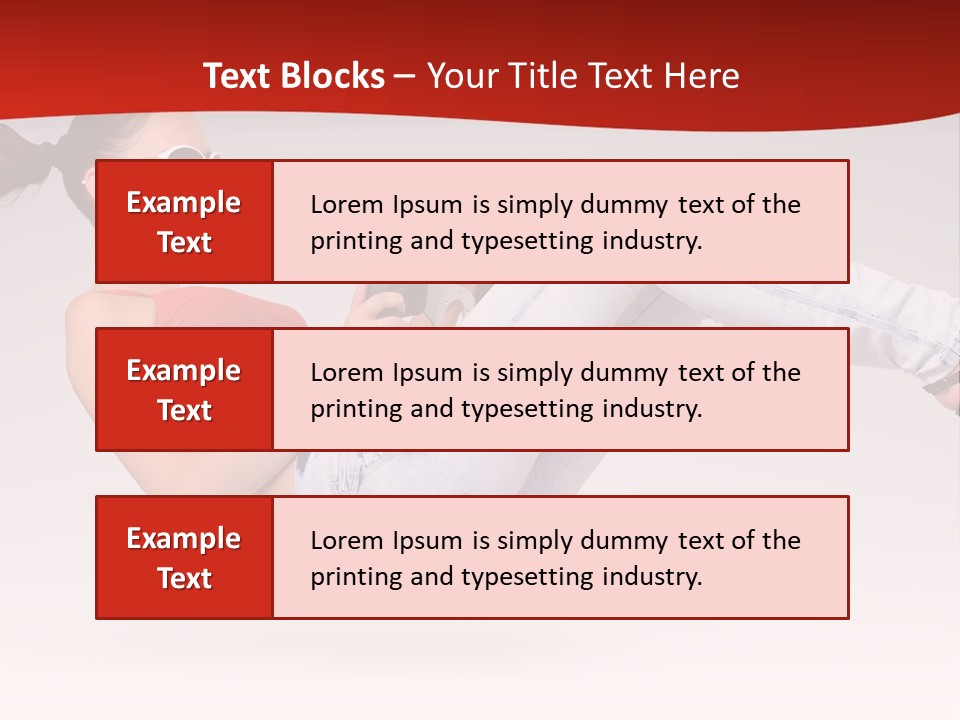 Teenager Humor Glasses PowerPoint Template