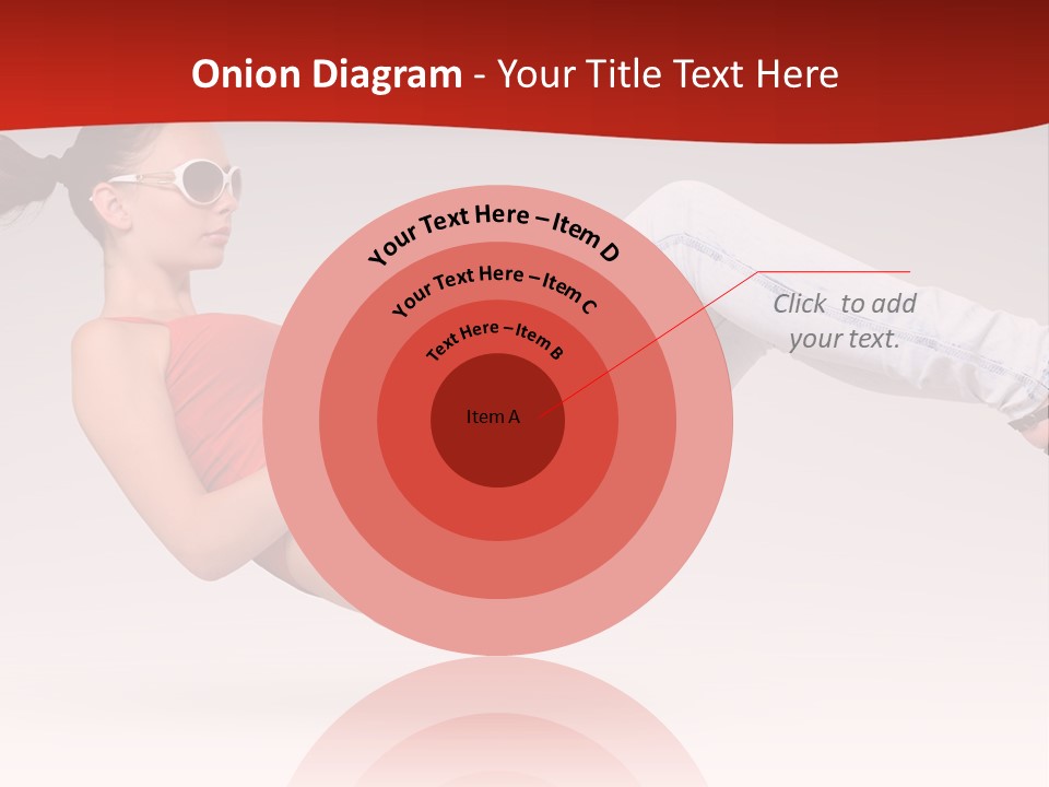 Teenager Humor Glasses PowerPoint Template