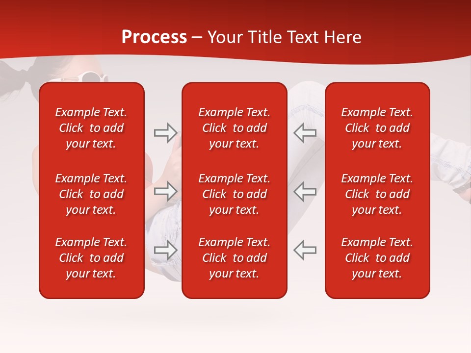 Teenager Humor Glasses PowerPoint Template