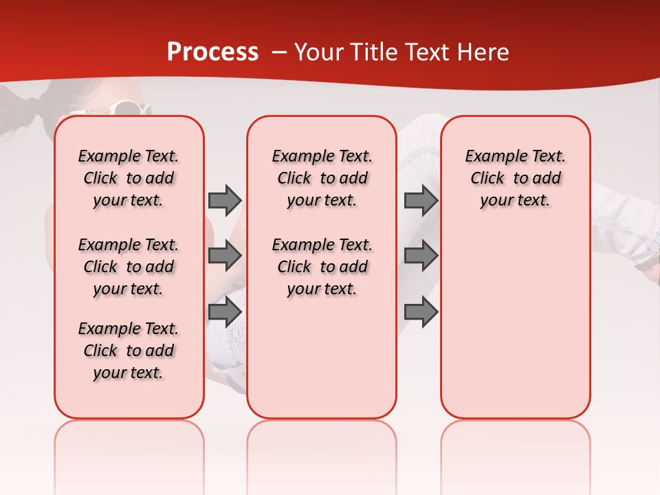 Teenager Humor Glasses PowerPoint Template