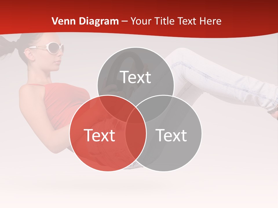 Teenager Humor Glasses PowerPoint Template