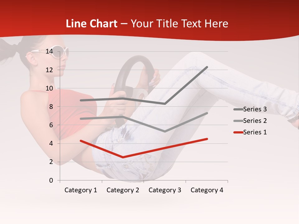 Teenager Humor Glasses PowerPoint Template