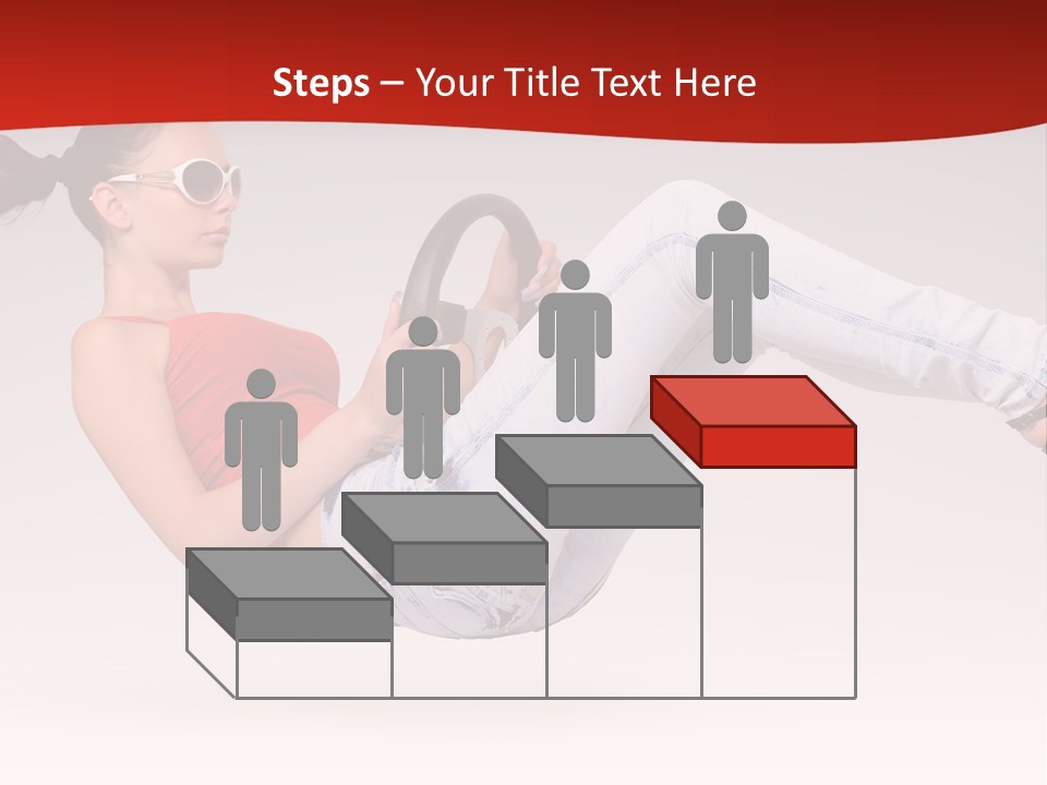 Teenager Humor Glasses PowerPoint Template