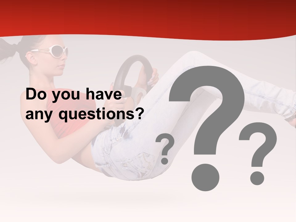 Teenager Humor Glasses PowerPoint Template