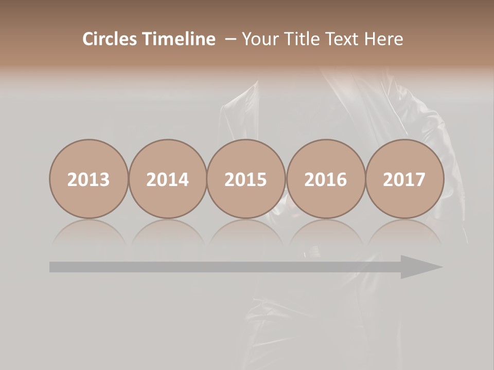 Sexy Tan Pose PowerPoint Template