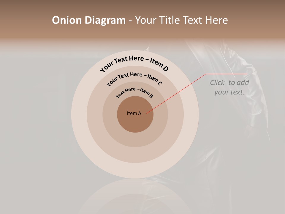 Sexy Tan Pose PowerPoint Template