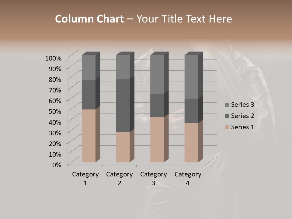 Sexy Tan Pose PowerPoint Template