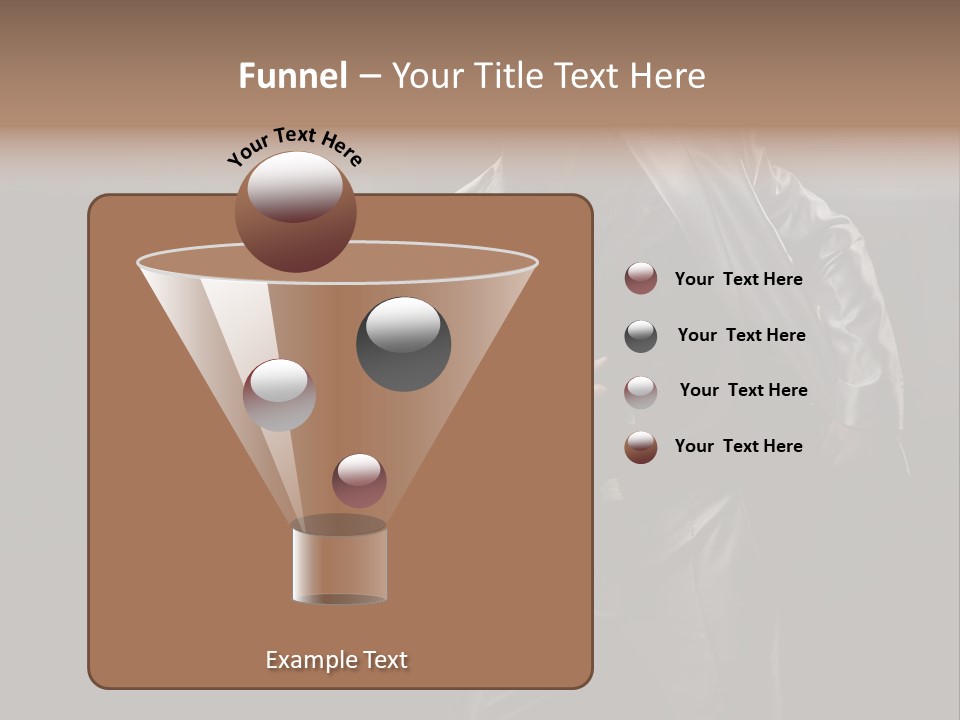 Sexy Tan Pose PowerPoint Template