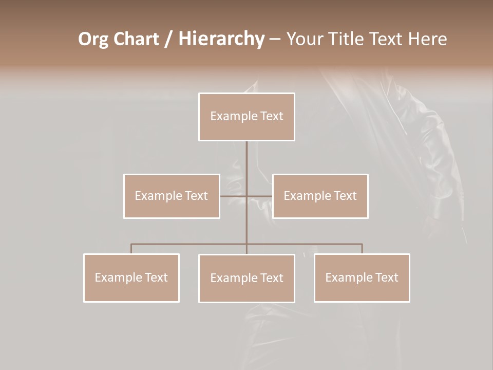 Sexy Tan Pose PowerPoint Template