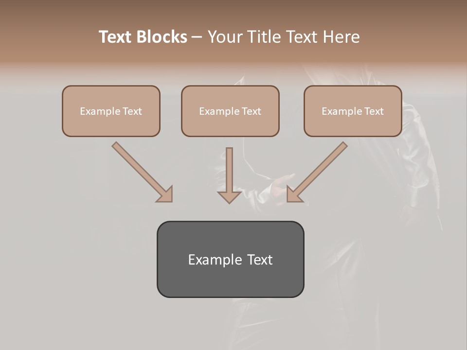 Sexy Tan Pose PowerPoint Template