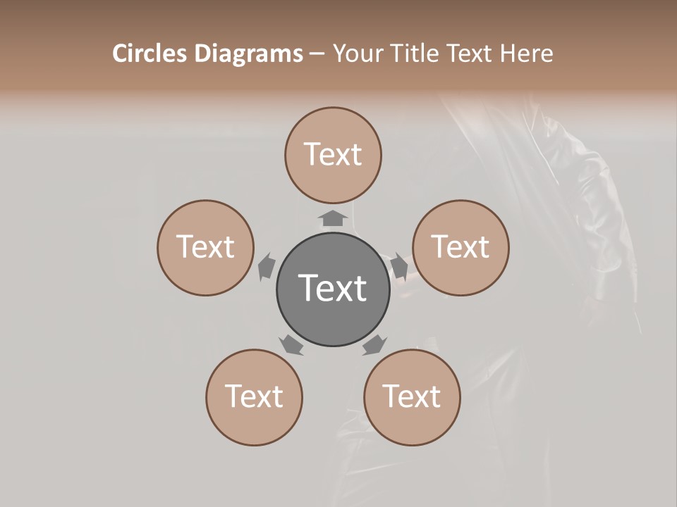 Sexy Tan Pose PowerPoint Template